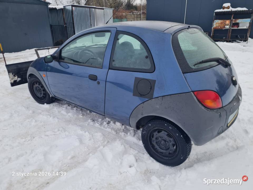 FORD KA Z PŁUGIEM