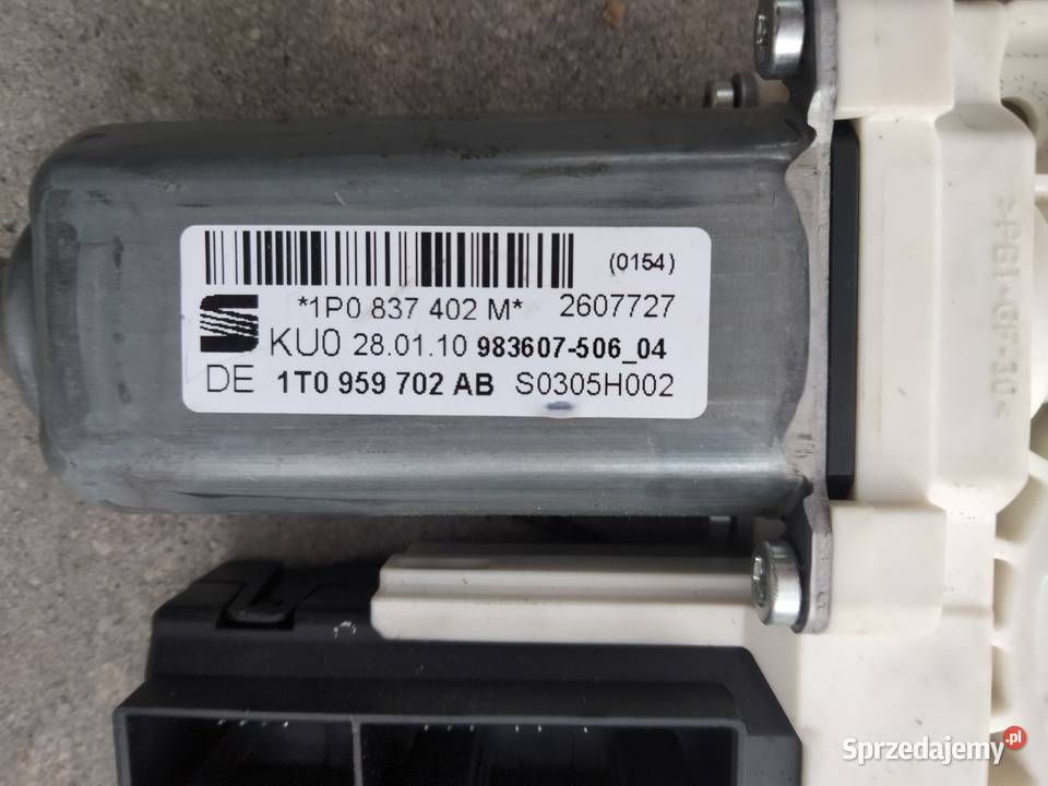 seat leon II mechanizm opuszczania szyb prawy osobowe Puławy sprzedam