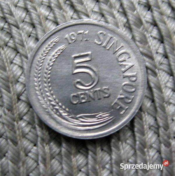 Singapur 5 Cetów 1971r FAO Światowy Program Kalisz
