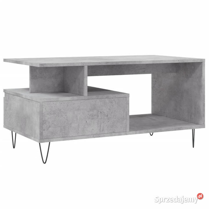 Stolik kawowy szarość betonu 90x49x45 WM831024 Warszawa