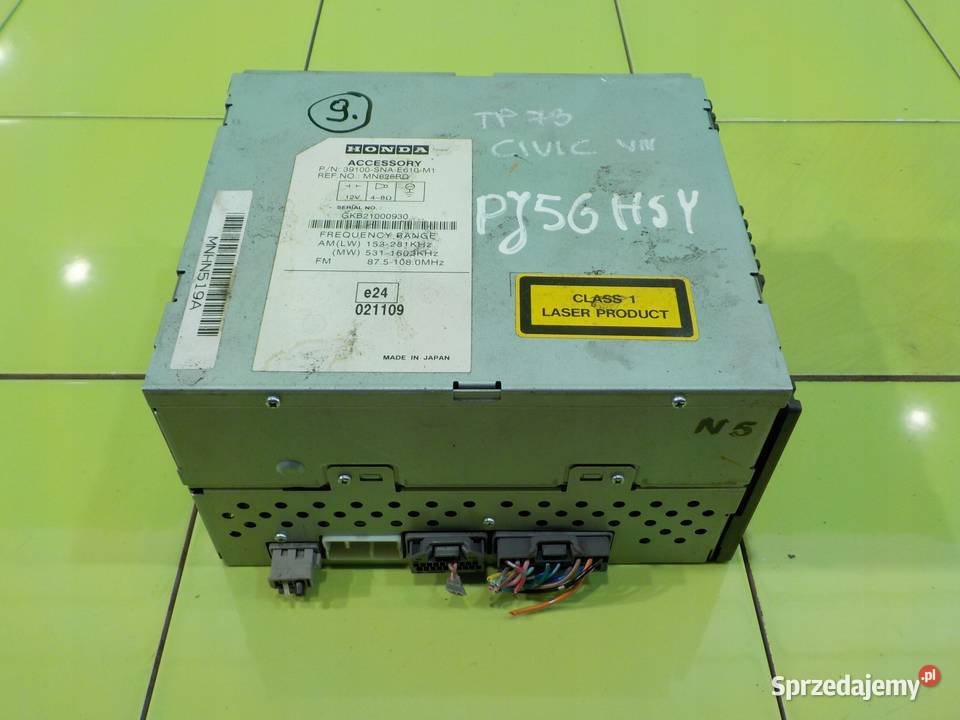 HONDA CIVIC VIII 14 IDSI 07r SEDAN 4D radio CD mazowieckie Suków