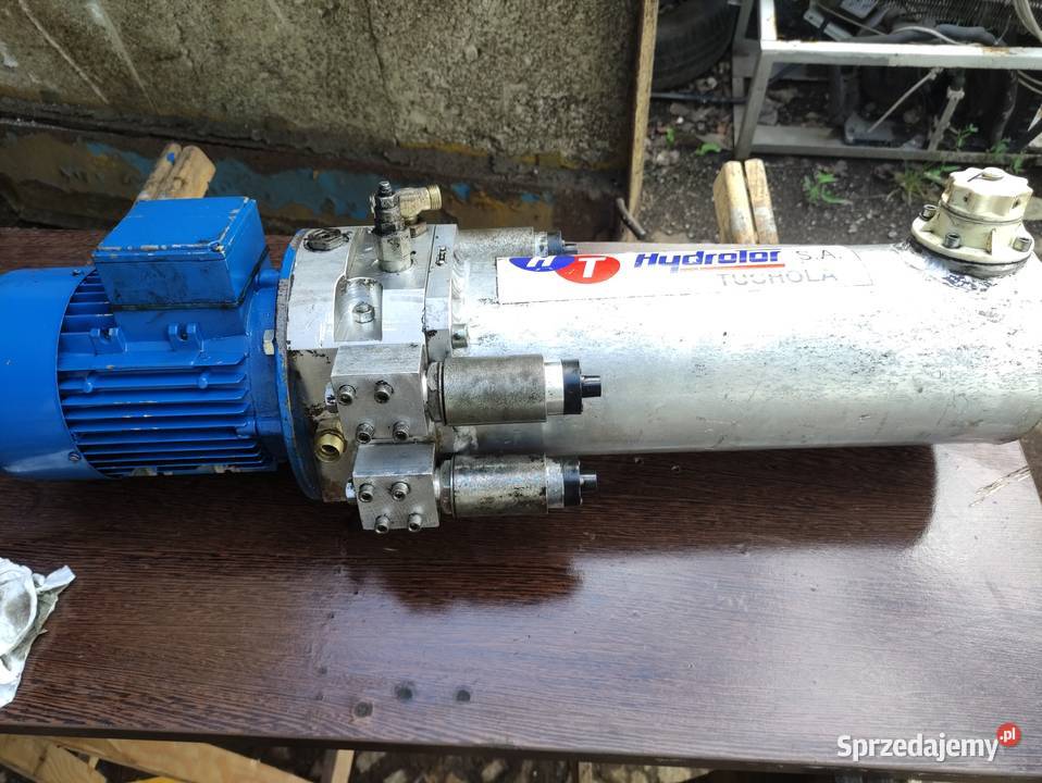 Pompa elektrozawory silnik zbiornik blok Hydraulika Dąbrowa Górnicza
