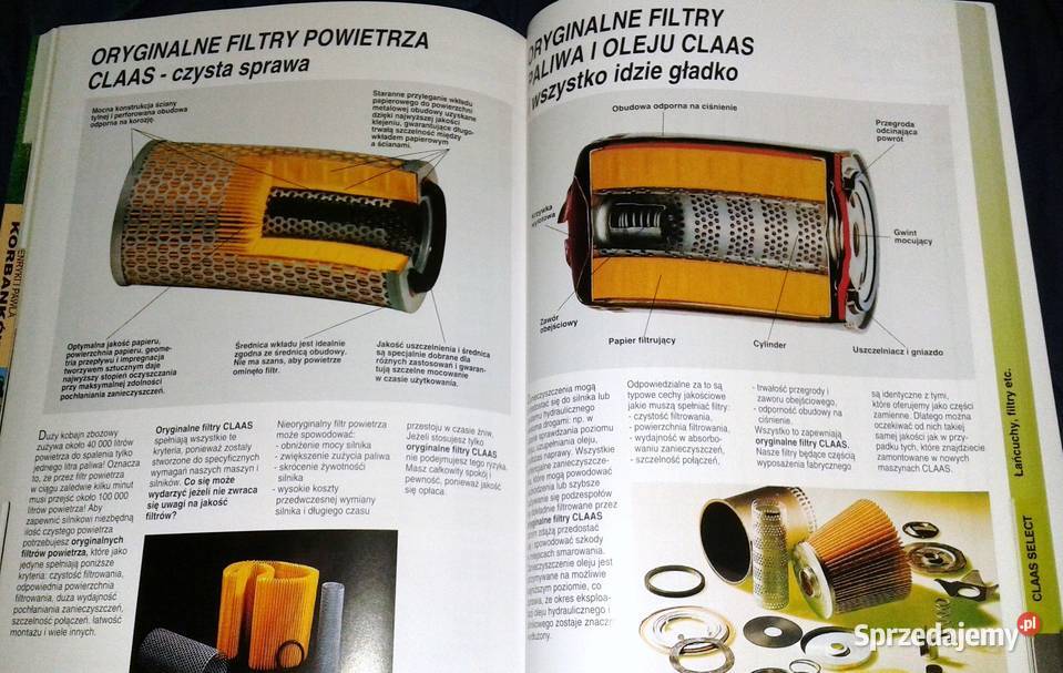 CLAAS Części zamienne Orginal lubelskie Chełm sprzedam
