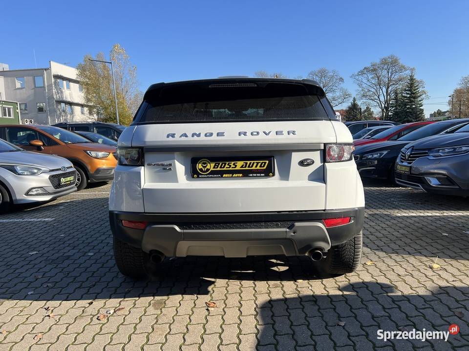 Land Rover Range Rover Evoque 2013 mazowieckie