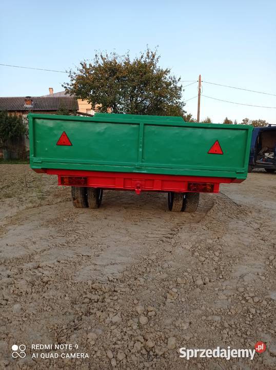 Przyczepka przyczepa z KIPREM do ciągnika OKAZJA Babice