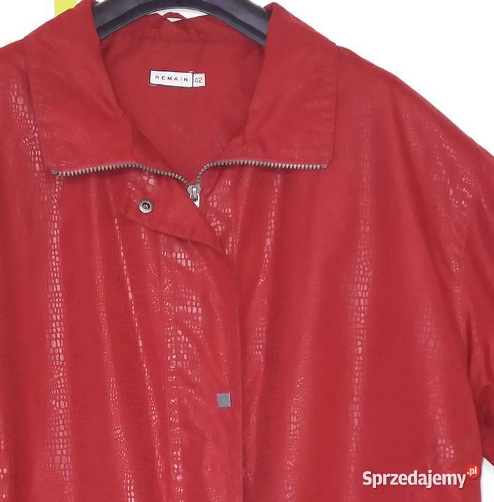 XL Ciemnoczerwona przejściowa kurtka Remain śląskie Gliwice sprzedam