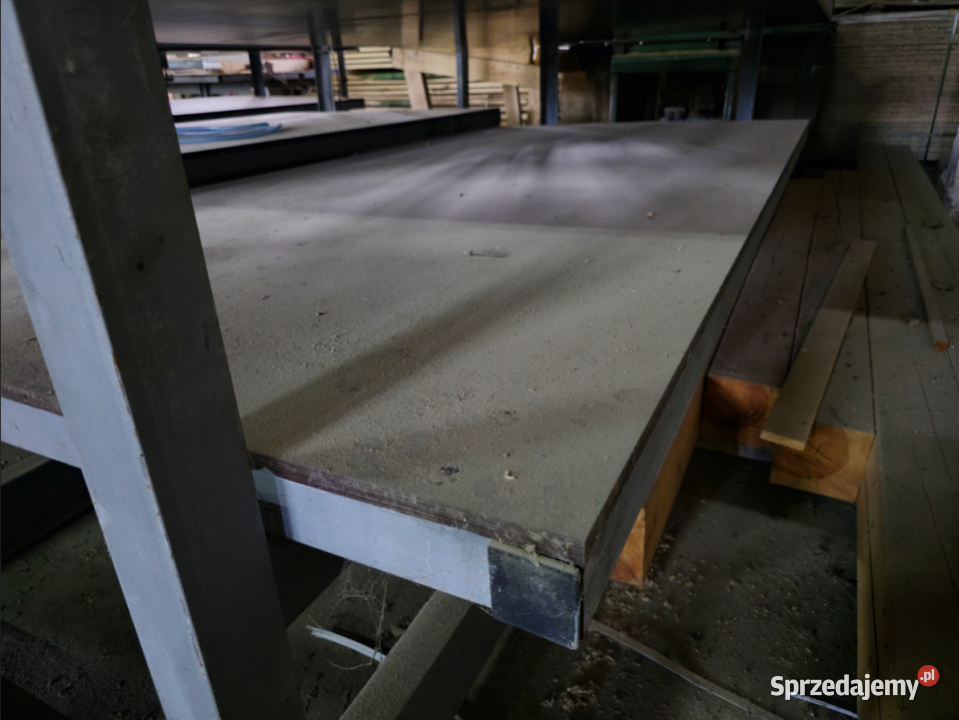 Prasa stół do klejenia płyt drewna pneumatyczna Korpele