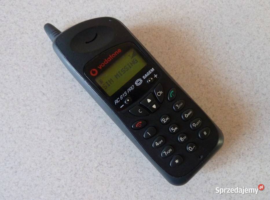 Telefon komórkowy SAGEM RC 815 PRO ma Rzeszów