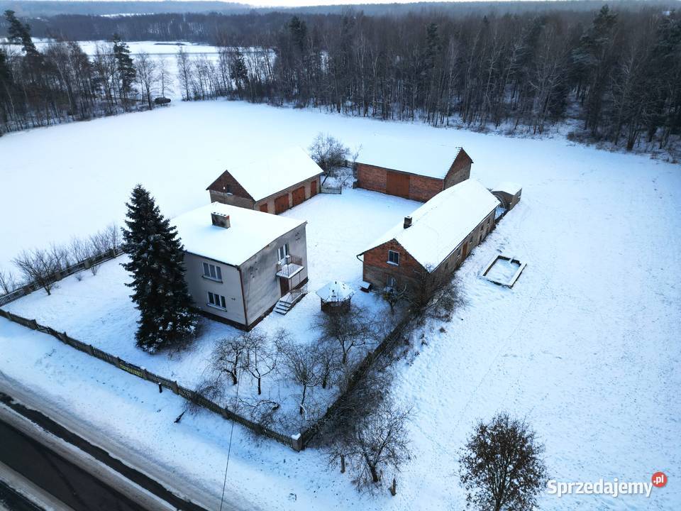 Działki ranczo gospodarstwo dom 64 ha las staw Rozterk