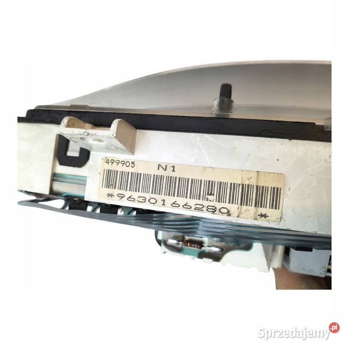 LICZNIK ZEGARY 9630166280 Citroen Berlingo I Liczniki i zegary