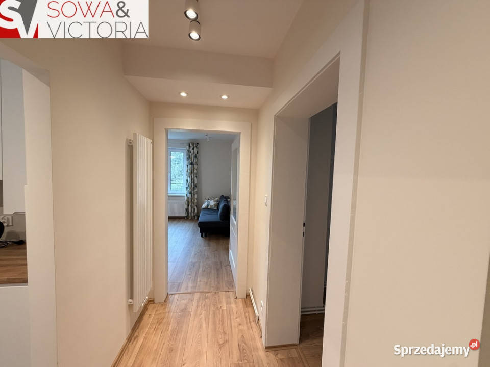 Apartament w kameralnej okolicy z ogrodem sprzedam