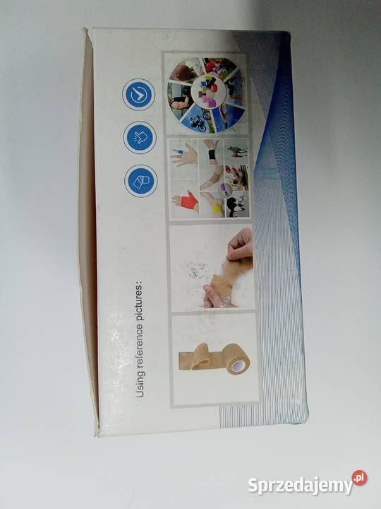 Bandaż kohezyjny samoprzylepny 5 x 6 czarny Łask