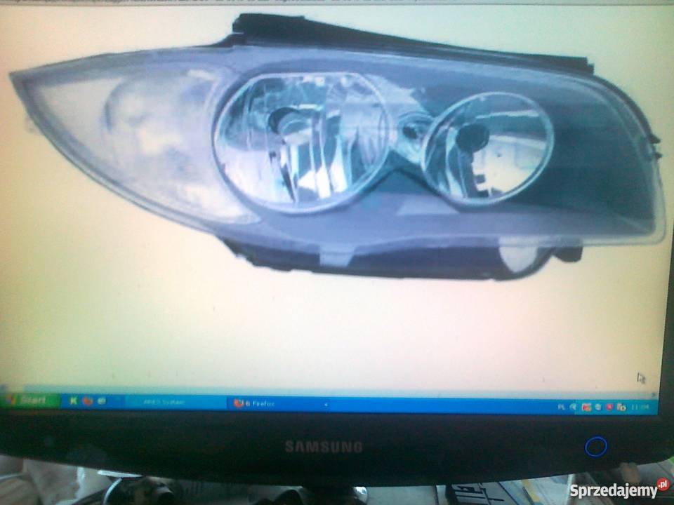 REFLEKTOR LAMPA LEPR ELE H7H7 BMW 1 E81E87 0709 Pruszków