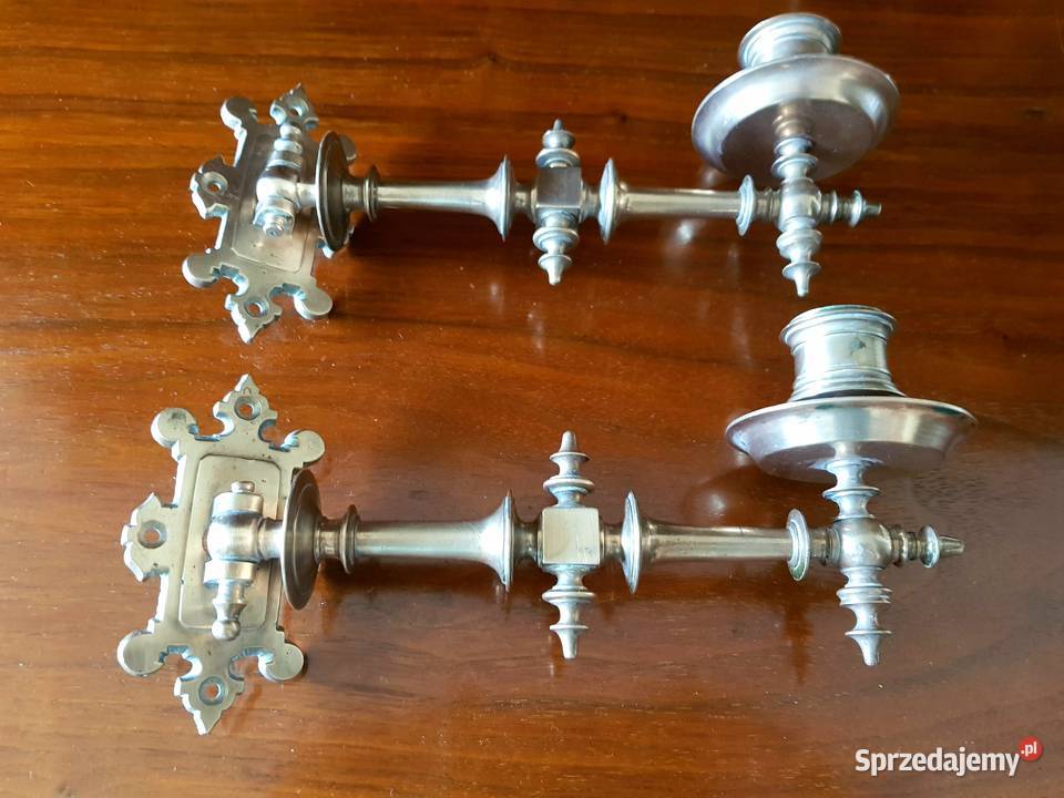 Para świeczników fortepianowych pomorskie sprzedam