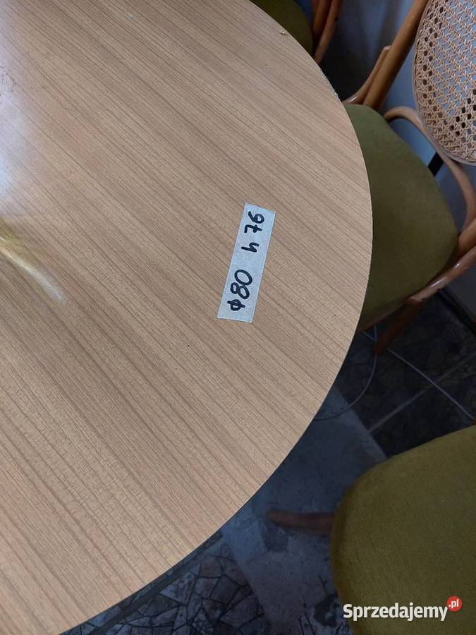Stół okrągły z krzesłami JAFAMEG Żory