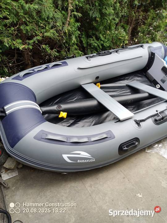 Ponton BARAKUDA 330 silnik zaburtowy Parsun Pozostałe Warszawa