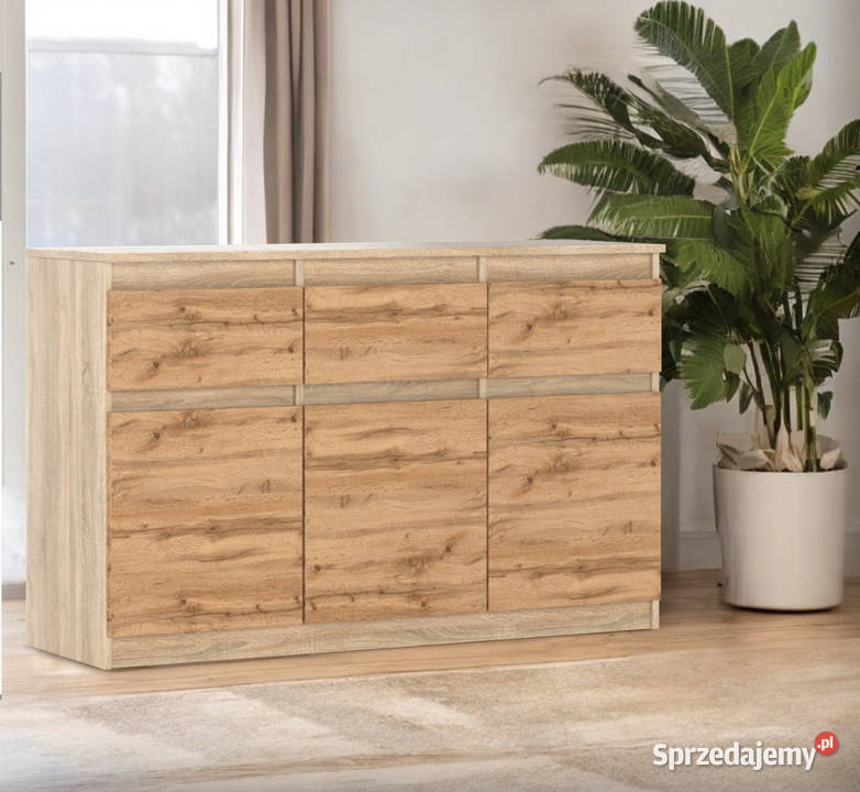Komoda Do Sypialni Salonu 120 Oleksa 3 Szuflady 120cm Elbląg