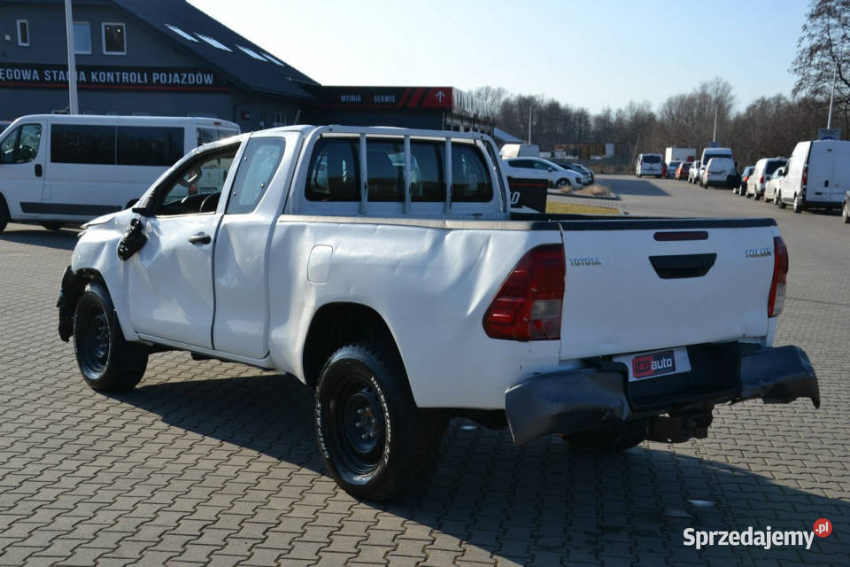 Toyota Hilux 4x4 24 d4d 150 klimatyzacja pick up uszkodzony Kęty