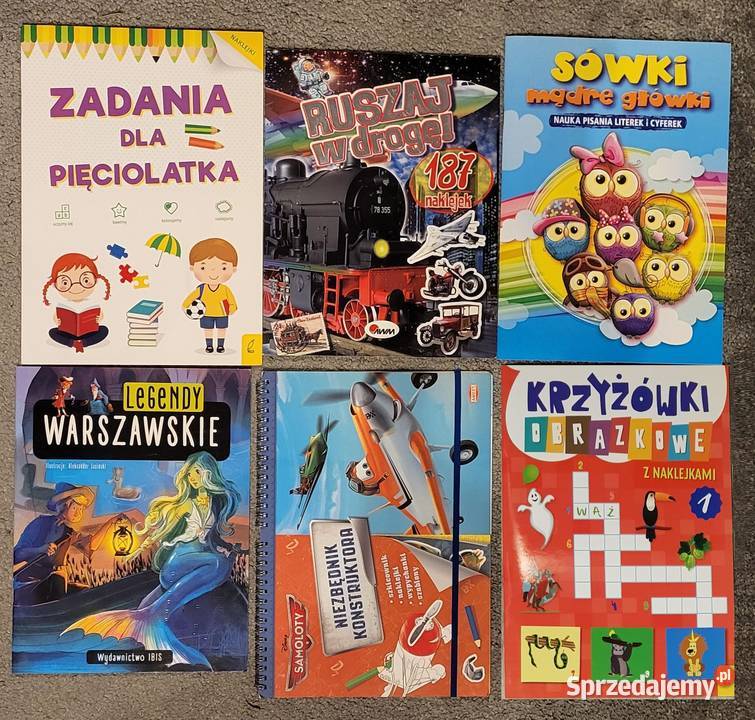 Zadania pięciolatka Legendy Niezbędnik Ząbki