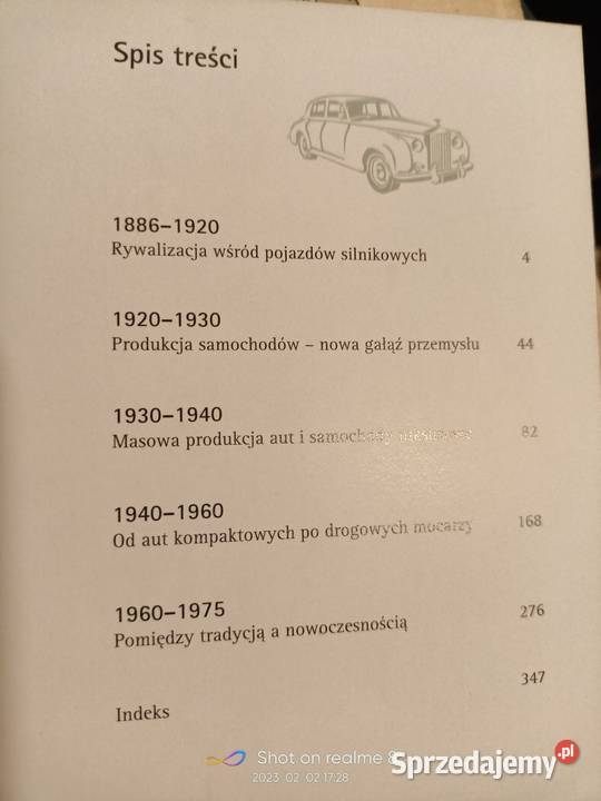 Samochody unikat okazy Księgarnia Praga prezenty Warszawa