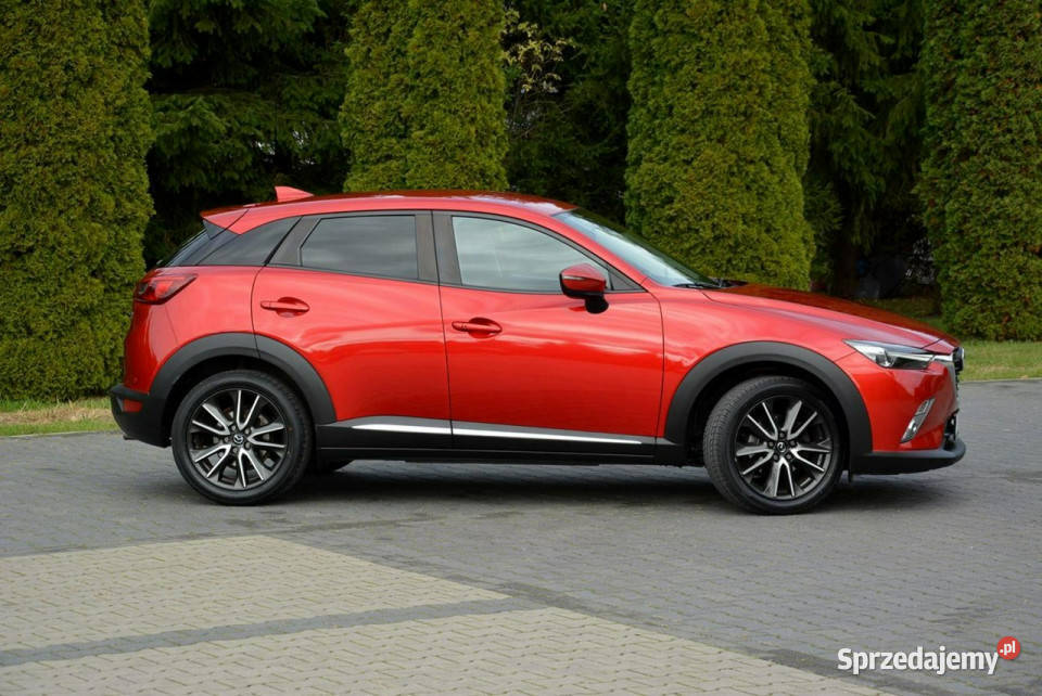 Mazda CX3 Skóry Navi Kamera Head Up Ledy Xenon mazowieckie Ostrów Mazowiecka