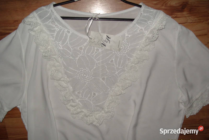 NOWA duża elegancka bluzka hafty VH r xxl xxxl Inny wzór Rawicz