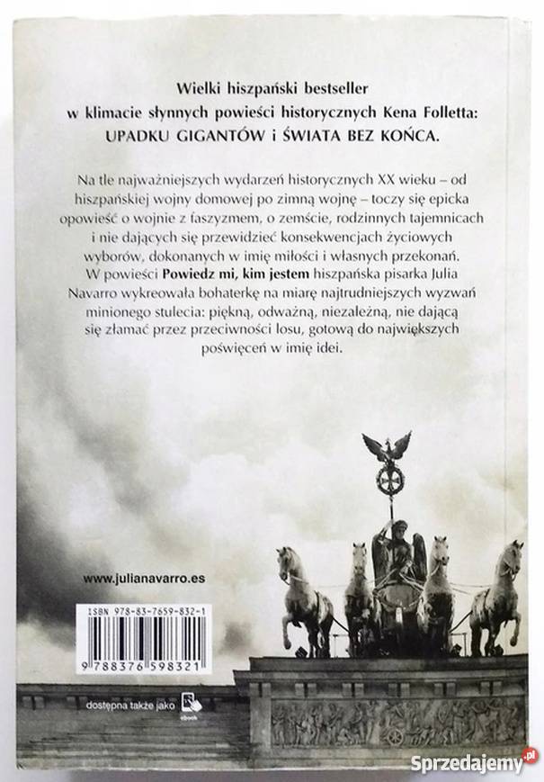 POWIEDZ MI KIM JESTEM NAVARRO JULIA