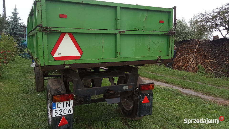 Przyczepa wywrotka 6 ton Przyczepy rolnicze Pakość