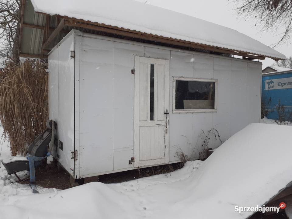 kontener na budowe domek letniskowy garaż domek Maszów