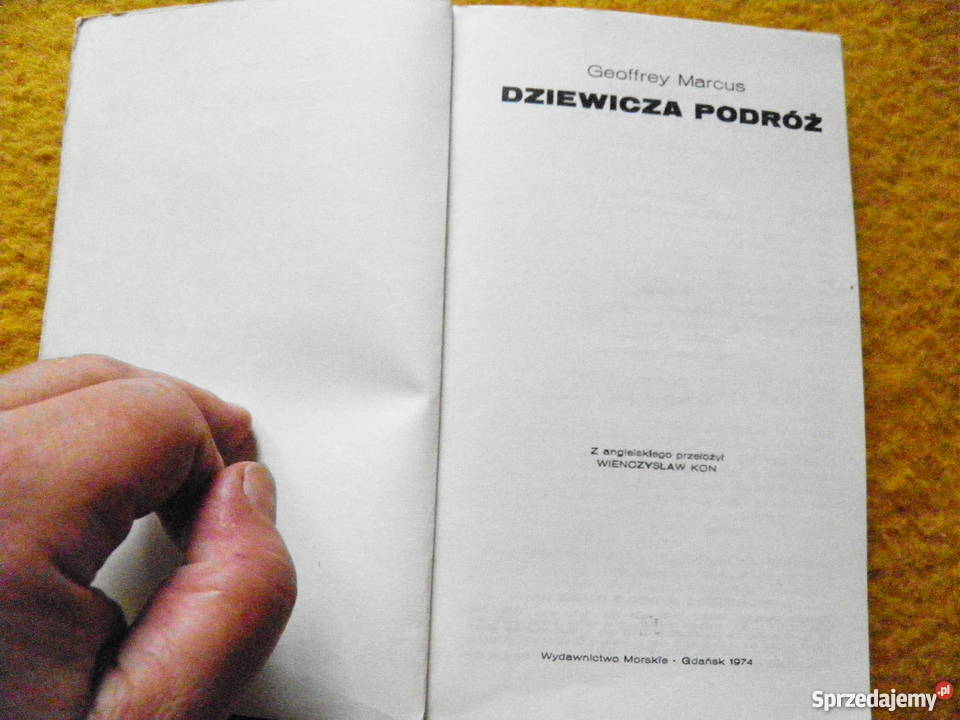 Geoffrey Marcus Dziewicza podróż Rok wydania 1974 Mińsk Mazowiecki