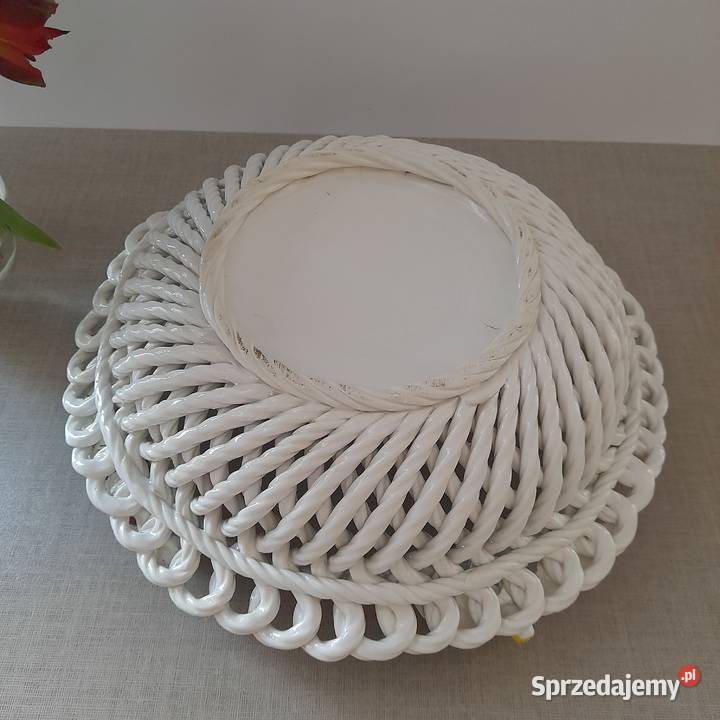 Misa koszyk na owoce patera ceramika Włochy Bogatynia