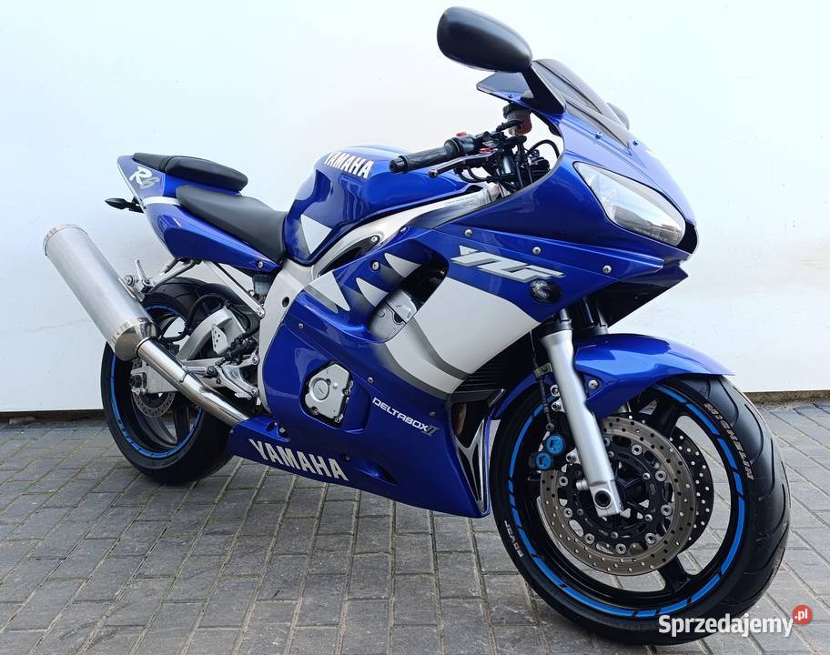 Yamaha R6 YZFR6 ładna ORYGINALNY STAN 2000 sportowy mazowieckie