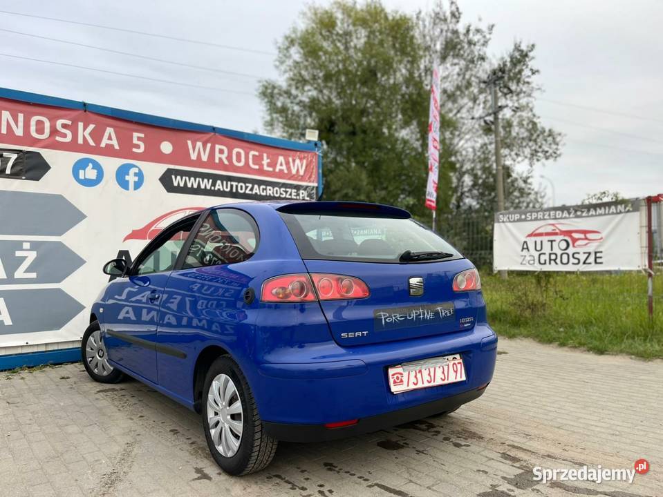 Seat Ibiza 14 LPG 2006 Climatronic Ekonomiczny Wrocław