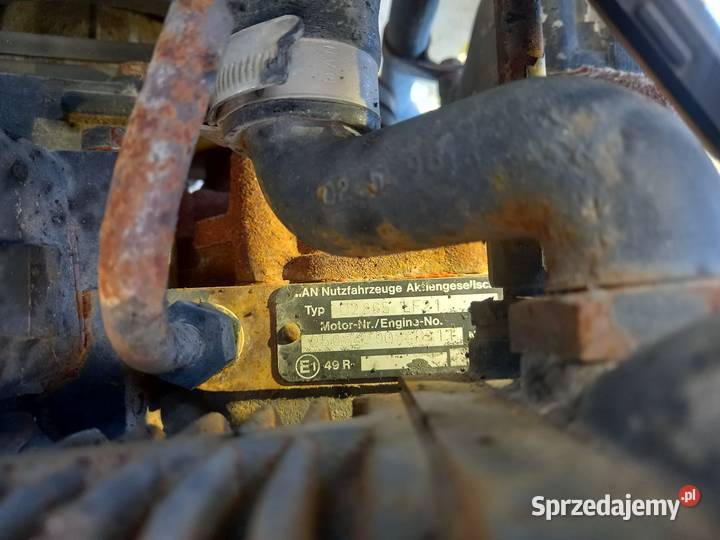 Silnik Man D2865 LF 21 z przystawką PTO mazowieckie Myszyniec