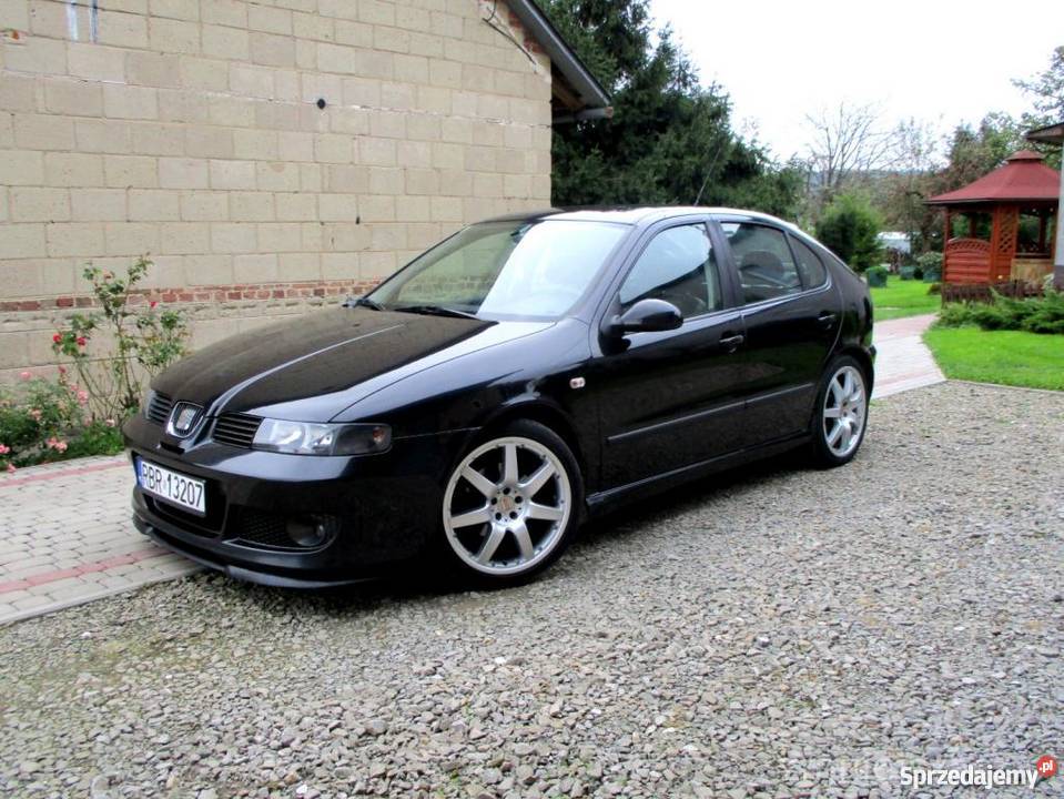 Seat Leon CUPRA R Skóry Alu 18 FULL centralny zamek Malinówka