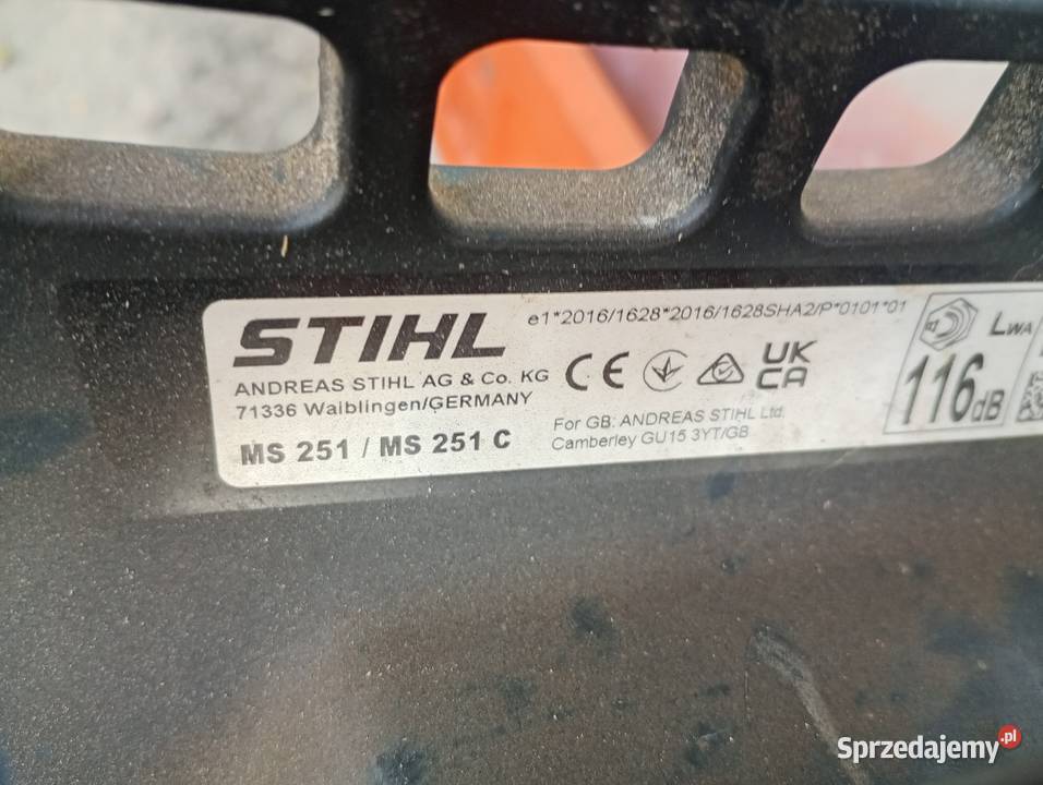 Stihl MS 251 Udrzynek