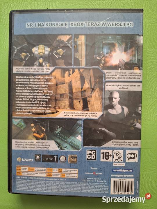 Wydanie PC gry The Chronicles of Riddick Escape