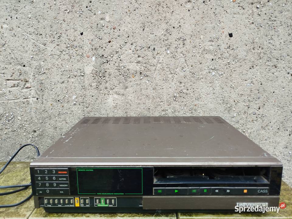 Stary magnetowid Universum VR 263 Grundig VHS Opole