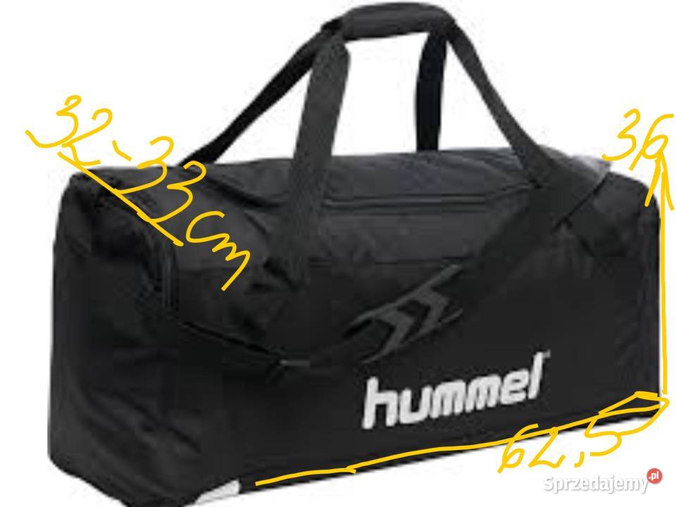 Torba Sportowa HUMMEL CORE Czarna L NOWA Nowa Sól