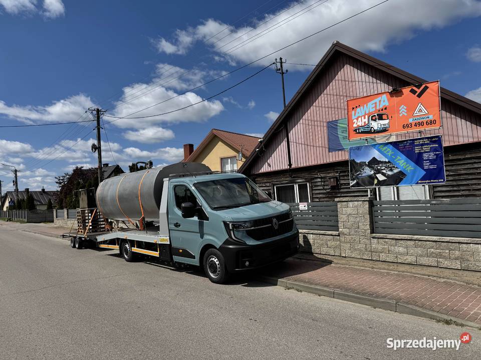 Pomoc drogowa transport autolaweta Myszyniec Stary