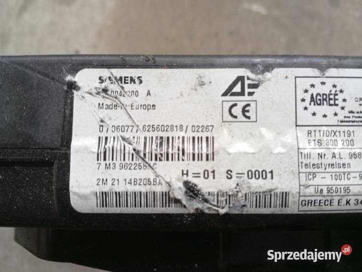 Volkswagen Sharan moduł centralnej elektroniki Iława