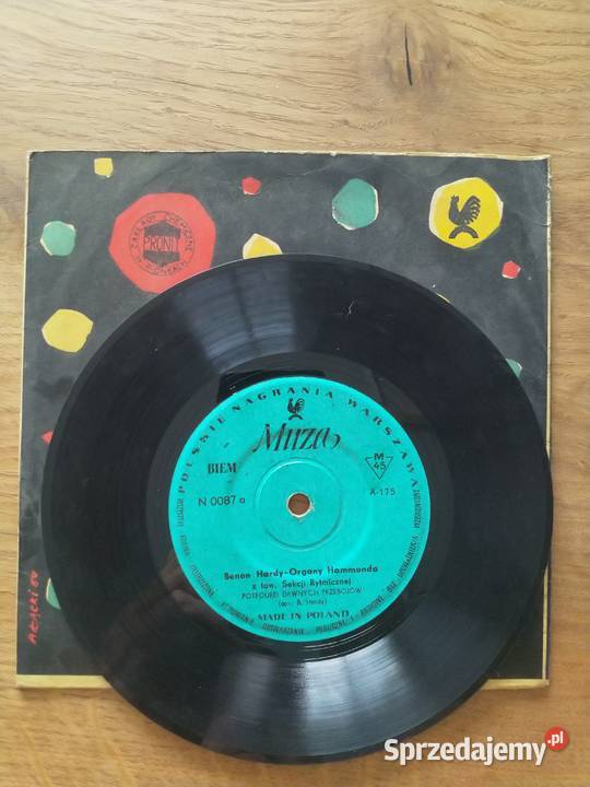 Płyta winylowa Benon Hardy Organy Hammonda pomorskie Gdańsk sprzedam