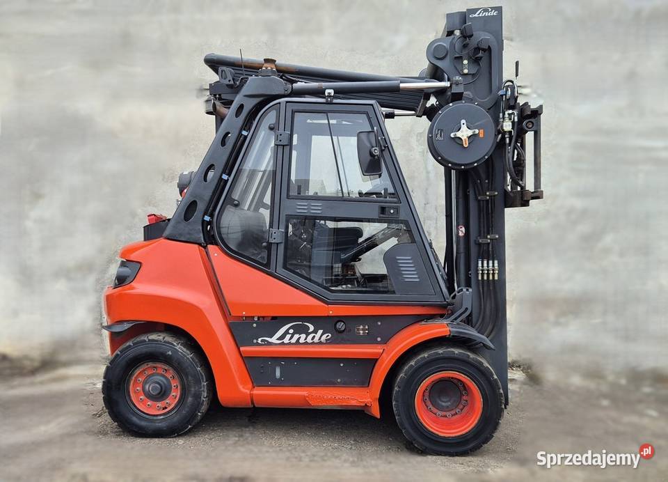 Linde H80D TRIPLEX przesuw klima 4 sekcje hydr regulowane widły Rybnik