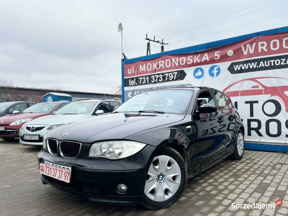 BMW 118d 20 Diesel 2006 Alufelgi Szyberdach 5 Wrocław