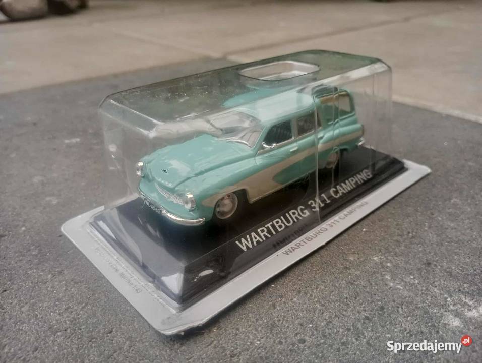 WARTBURG 311 CAMPING KOMBI złota kolekcja Modelarstwo mazowieckie Warszawa