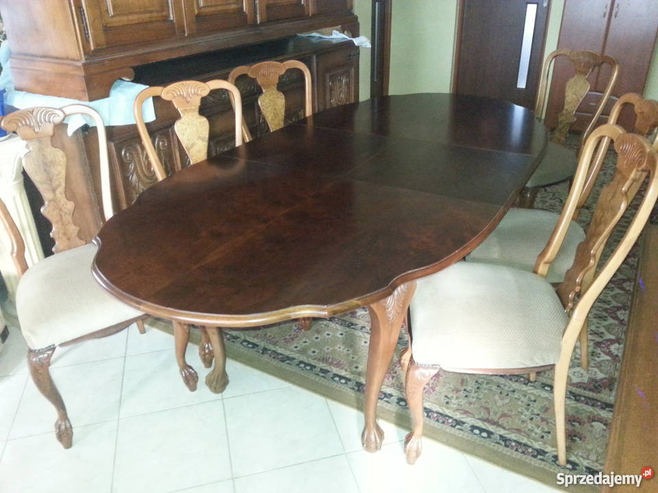 Stół i 6 Krzeseł Chippendales Czajków