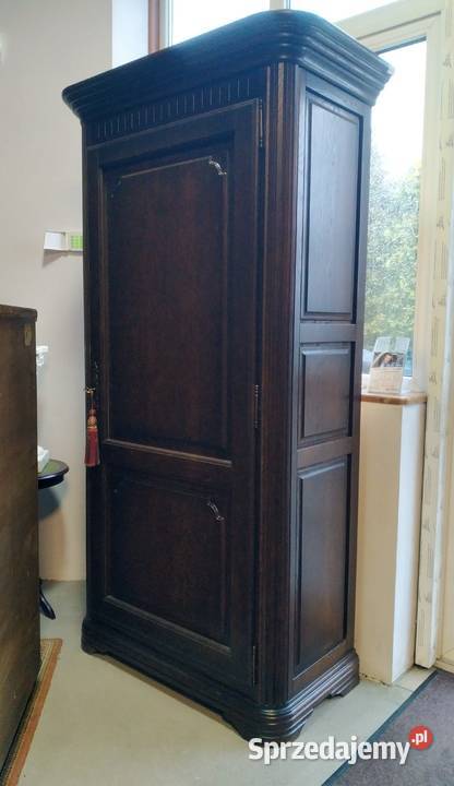 Solidna 1 drzwiowa szafa bieliźniarka lite Meble Białystok