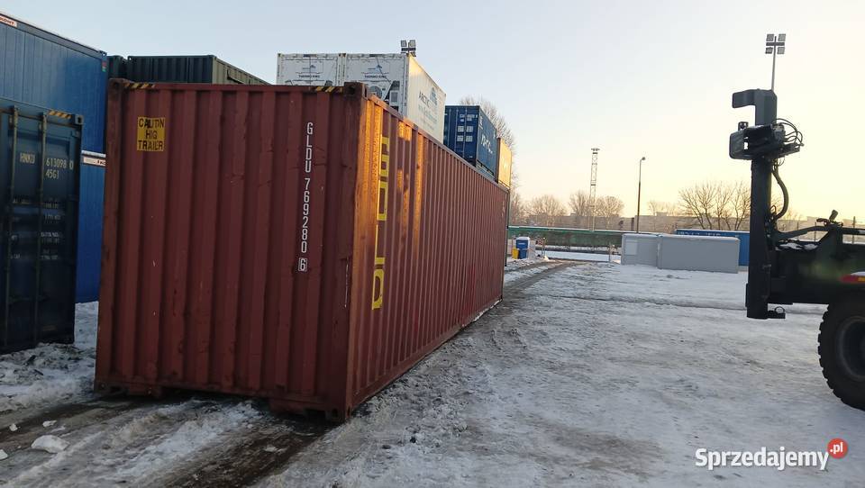 SPRZEDAM UŻYWANY Kontener morski 40HC CW 12 sprzedam