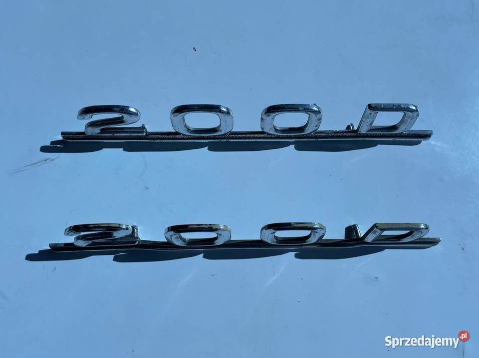 Mercedes Benz logotyp klapy tył 200D Poznań
