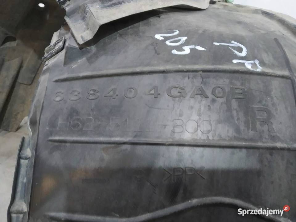 NADKOLE PRAWY PRZÓD Infiniti Q50 I 2013 świętokrzyskie